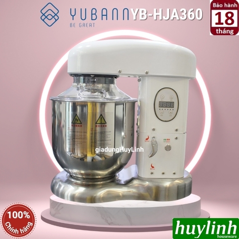 Máy đánh kem - trứng - trộn bột Yubann YB-HJA360 - 7 lít