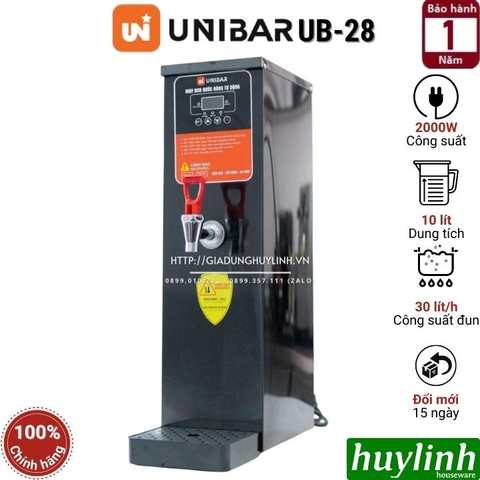 Máy đun nước nóng tự động Unibar UB-28 - 10 lít