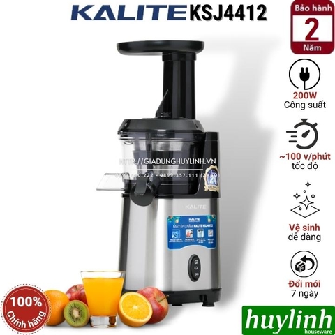 Máy ép trái cây chậm Kalite KSJ4412 - 200W - 350ml