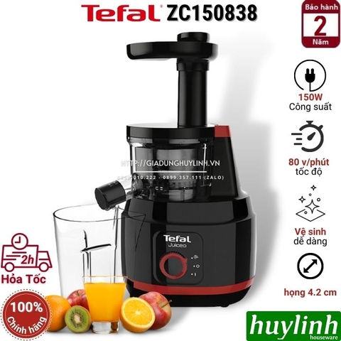 Máy ép trái cây chậm Tefal ZC150838