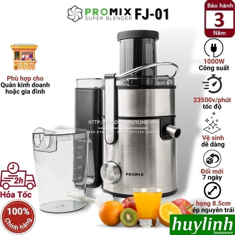 Máy ép trái cây nhanh Promix FJ-01 - Công suất 1000W - Phù hợp cho quán