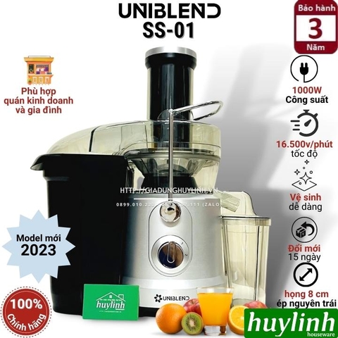 Máy ép trái cây Uniblend SS-01 - Công suất 1000W - Model mới 2023