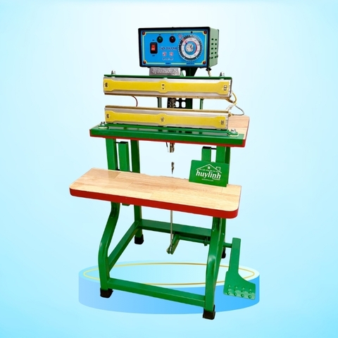Máy hàn miệng túi đạp chân Tân Thanh M5-300 - chân lùn - má đồng
