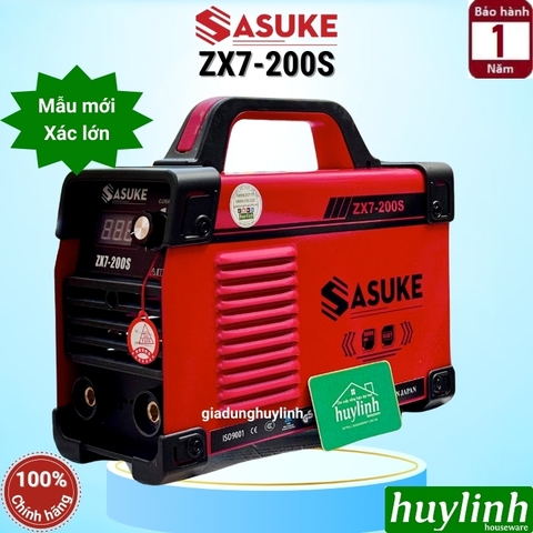 Máy hàn que mini Sasuke ZX7-200S - Xác lớn [Mẫu mới 2024]