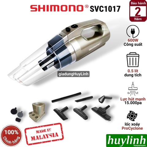 Máy hút bụi cầm tay Shimono SVC1017 - Malaysia
