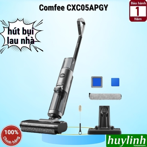 Máy hút bụi lau sàn khô và ướt Comfee CXC05APGY - pin 2600mAh - công suất 200W