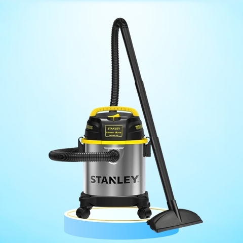 Máy hút bụi 3 chức năng Stanley SL19305-5B - Thùng inox 19 lít - 1350W - hút khô - ướt - thổi bụi