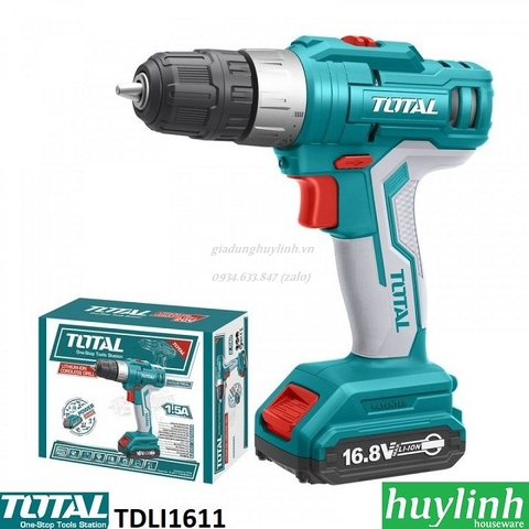 Máy khoan dùng pin Total TDLI1611 - 16.8V