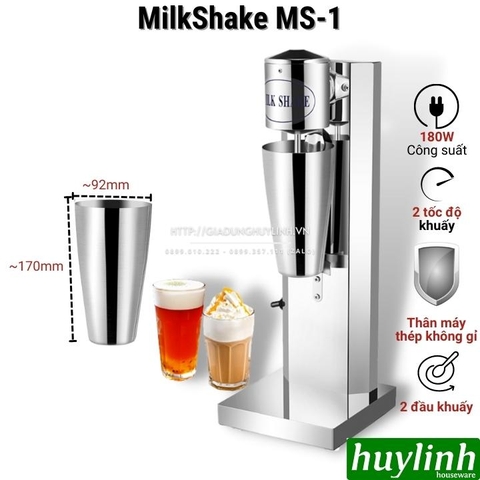 Máy khuấy trà sữa MilkShake MS1 - 2 tốc độ