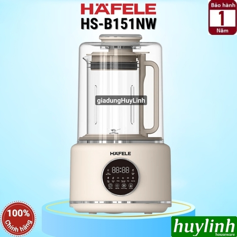 Máy làm sữa hạt chống ồn Hafele HS-B151NW – 535.43.485 - 1.5 lít