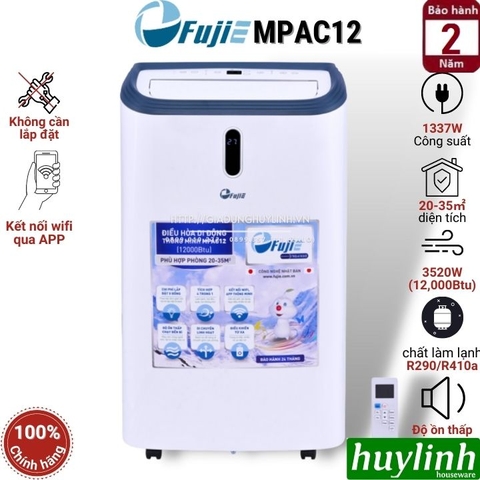 Máy lạnh - điều hoà di động Fujie MPAC12 - Công suất 12000BTU (1.5HP)