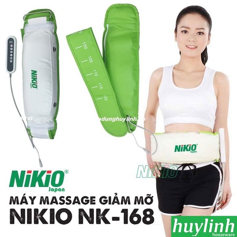 Máy massage bụng Nikio NK-168 - Đai massage