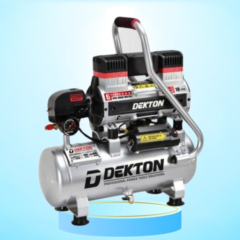 Máy nén khí không dầu 10 lít Dekton DK-AC2910 PROMAX - Bình hợp kim nhôm