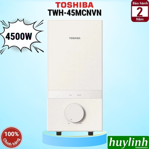 Máy tắm nước nóng trực tiếp Toshiba TWH-45MCNVN(W)-WB - 4500W