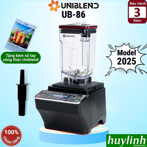 Máy xay sinh tố công nghiệp Uniblend UB-86 - 1680W - 1.8 lít - Mẫu mới 2025