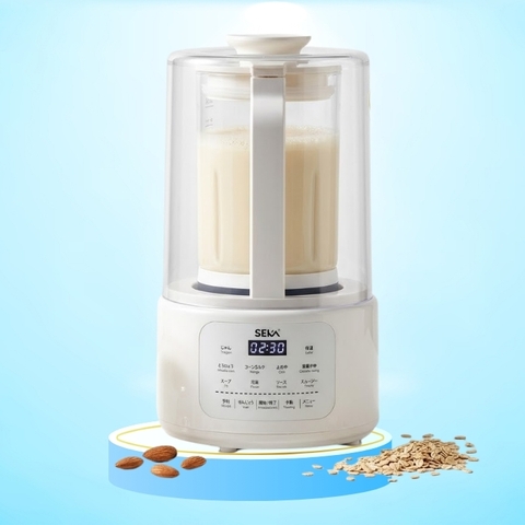 Máy xay nấu sữa hạt chống ồn Seka E600 - 1.5 lít - 12 chức năng
