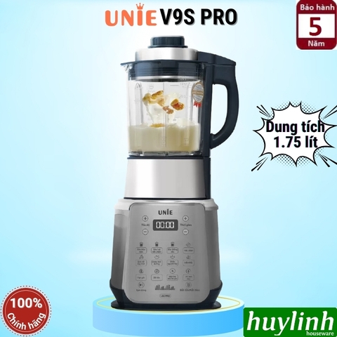 Máy làm sữa hạt Unie V9S PRO - Mẫu mới nâng cấp - 1.75 lít - 8 Menu