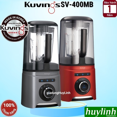 Máy xay sinh tố chân không Kuvings SV-400MB - 1.5 lít - 2HP - Sản xuất tại Hàn Quốc