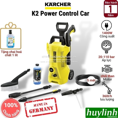 Máy phun xịt rửa xe Karcher K2 Power Control Car