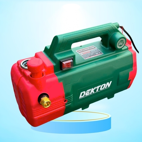 Máy xịt rửa xe chỉnh áp Dekton RX3001 PLUS - (Nâng cấp CWR3001 PLUS) - Motor lõi đồng - Chống giật