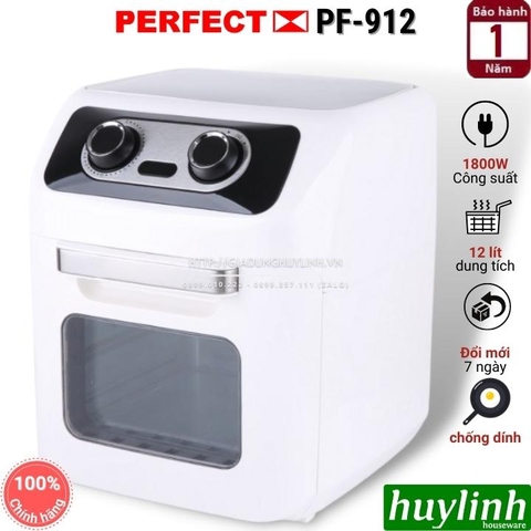 Nồi chiên không dầu Perfect PF-912 - 12 lít - 1800W