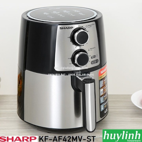 Nồi chiên không dầu Sharp KF-AF42MV-ST - 4.2 lít