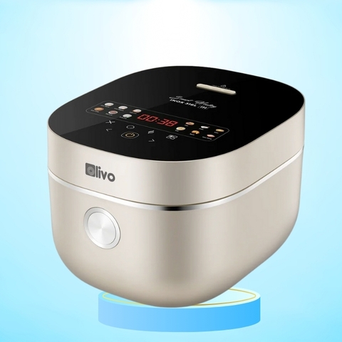 Nồi cơm điện cao tần Olivo RC-800IH - Lòng nồi inox 316 1.5 lít - chống dính tự nhiên
