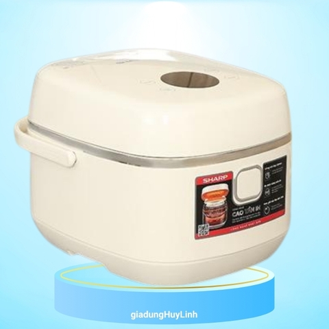 Nồi cơm điện tử cao tần IH Sharp KS-IH10IX-WH (1 lít) - KS-IH18IX-WH (1.8 lít) - 10 chức năng