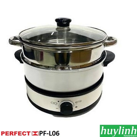 Nồi hấp lẩu nướng Perfect PF-L06 - 4 lít