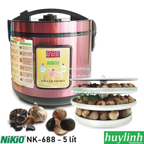 Máy làm tỏi đen Nhật Bản Nikio NK-688 - 5 lít