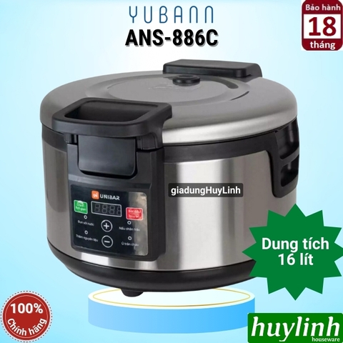 Nồi nấu trân châu tự động đa năng Yubann ANS-886C - 16 lít
