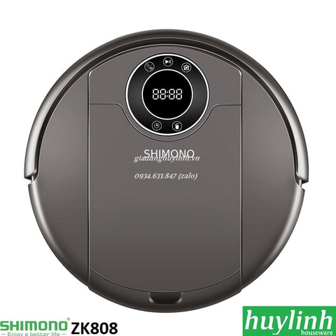 Robot hút bụi lau nhà Shimono ZK808 - Điều khiển smartphone