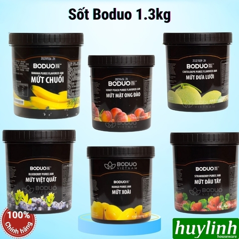 1kg - Mứt Boduo - Nguyên liệu pha chế - Sốt 1.3kg