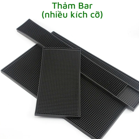 Thảm bar pha chế cao su - nhiều size - nhiều kích cỡ