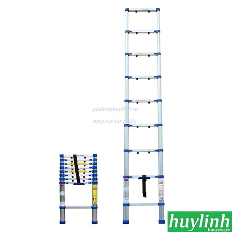 Thang nhôm rút đơn Advindeq ADT208B - 2.6 mét