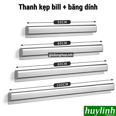 Thanh Kẹp Bill, Order Dùng Cho Nhà Hàng, Quán Ăn, Nhà Bếp, Văn Phòng - 50 - 60 - 80 - 100 cm