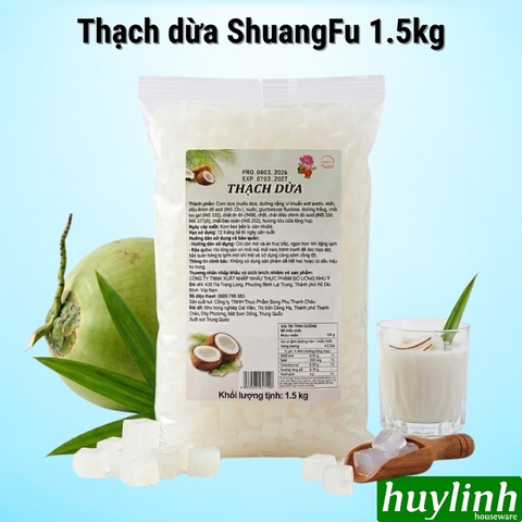 Thạch dừa ăn liền ShuangFu 1.5kg