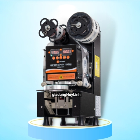 Máy dập ép miệng cốc ly tự động Unibar UB-99 (UBSK-99) - ép ly dưới 700ml