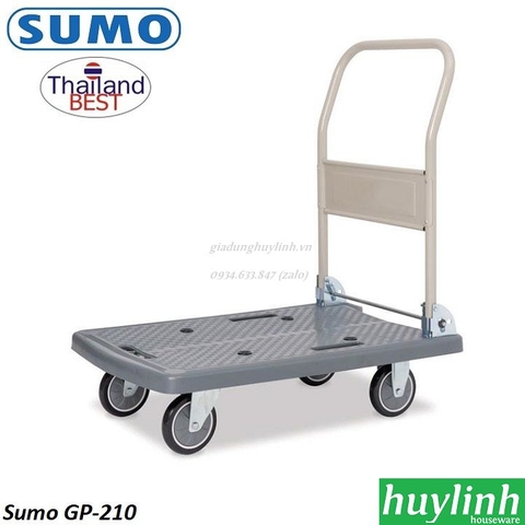 Xe đẩy hàng sàn nhựa Sumo GP-210 - 300kg - Thái Lan