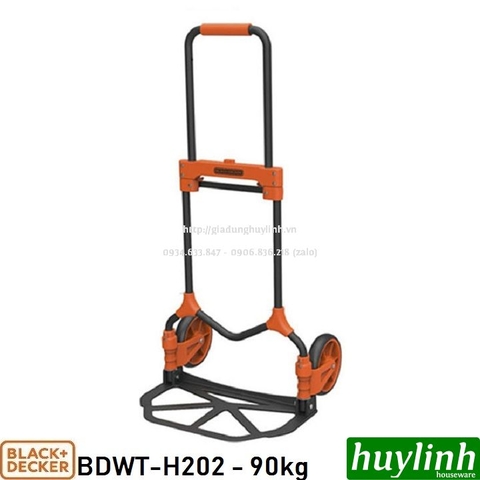 Xe kéo đẩy hàng 2 bánh gấp gọn Black Decker BDWT-H202 - 90kg