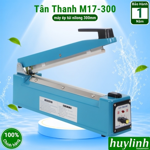 Máy hàn miệng túi, bao bì dập tay Tân Thanh M17-300