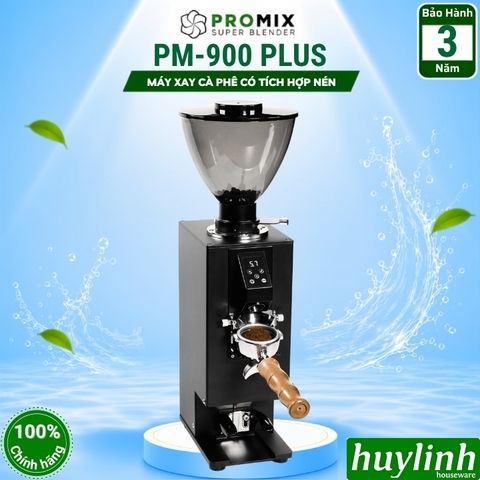 Máy xay cà phê công nghiệp Promix PM-900 PLUS - dao 64mm - Tích hợp nén cà phê