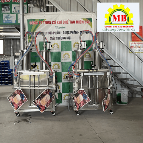 Máy Chiết Rót 2 Vòi Bán Tự Động MB