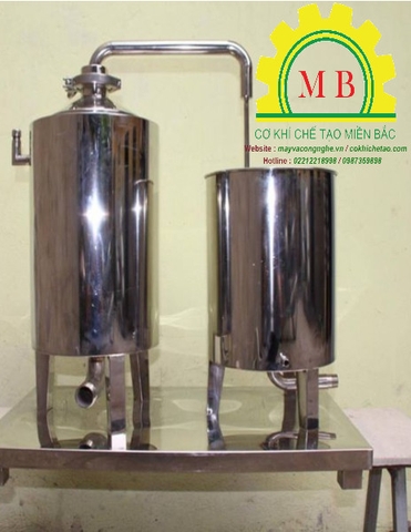Nồi nấu rượu mini 150 lít/h