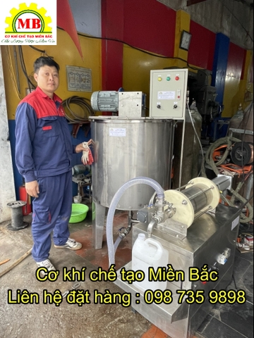 Máy khuấy trộn và máy chiết dung dịch đặc tự động