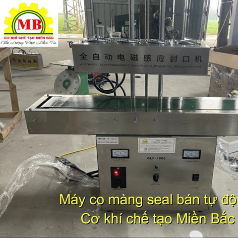 Máy dán màng seal nhôm tự động