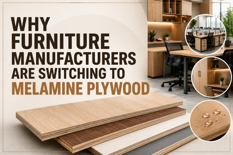 Why Furniture Manufacturers Are Switching to Melamine Plywood