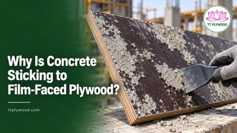 Why Is Concrete Sticking to Film-Faced Plywood?