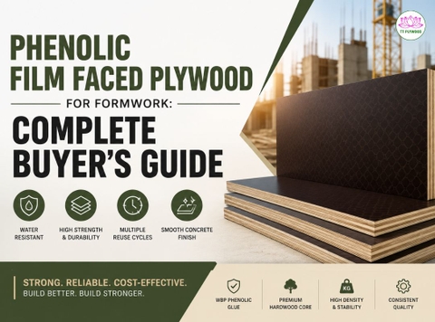 Phenolic Film Faced Plywood for Formwork: Complete Buyer’s Guide
