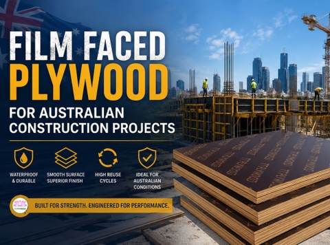 Film Faced Plywood for Australian Construction Projects